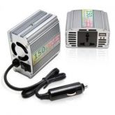 INVERSOR DE ENERGIA VEICULAR 12V P/ 220V 150W COMTAC 9083