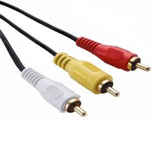 CABO 3 RCA x 3 RCA GOLD 1,8 METROS BR CABO 05329
