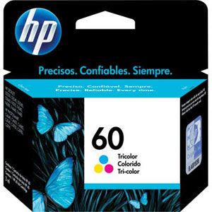 CARTUCHO DE TINTA CC643WB HP 60 TRICOLOR