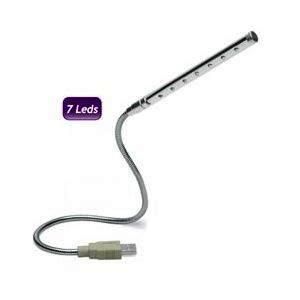 LUMINÁRIA USB PARA NOTEBOOK 7 LEDS MAXPRINT 60364-1
