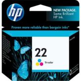CARTUCHO DE TINTA C9352AB HP 22 COLOR