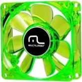 VENTILADOR 8X8 SLEEVE BEARING NEON VERDE MULTILASER GA096