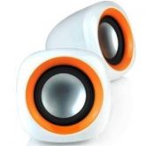 CAIXA DE SOM USB 6W RMS ENZATEC SP303 LARANJA