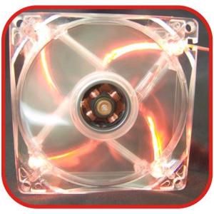 COOLER GAMER FORTREK 12VDC COLOR LED VERMELHO